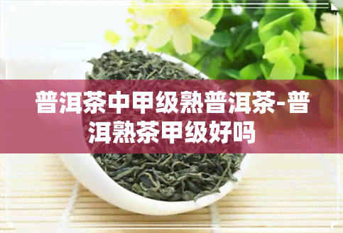 普洱茶中甲级熟普洱茶-普洱熟茶甲级好吗