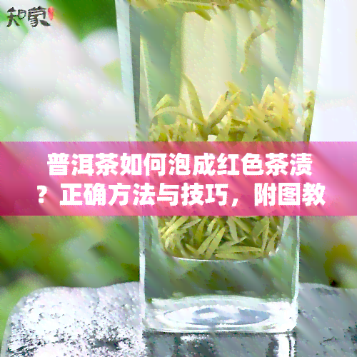 普洱茶如何泡成红色茶渍？正确方法与技巧，附图教程！