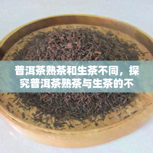 普洱茶熟茶和生茶不同，探究普洱茶熟茶与生茶的不同之处