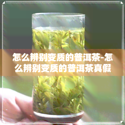 怎么辨别变质的普洱茶-怎么辨别变质的普洱茶真假