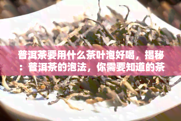 普洱茶要用什么茶叶泡好喝，揭秘：普洱茶的泡法，你需要知道的茶叶选择！