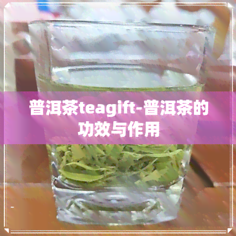 普洱茶teagift-普洱茶的功效与作用