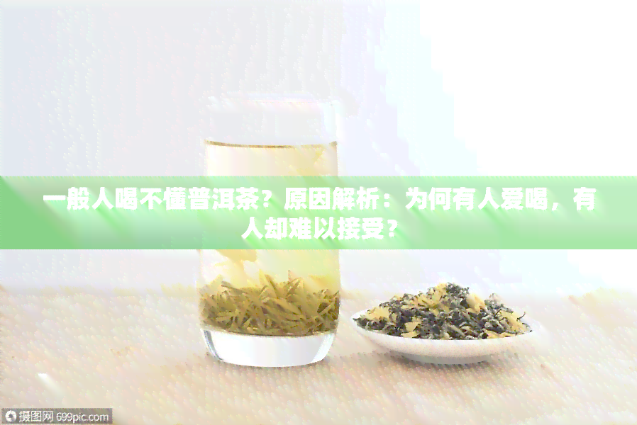 一般人喝不懂普洱茶？原因解析：为何有人爱喝，有人却难以接受？