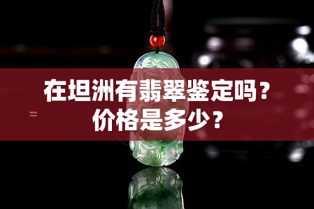 在坦洲有翡翠鉴定吗？价格是多少？