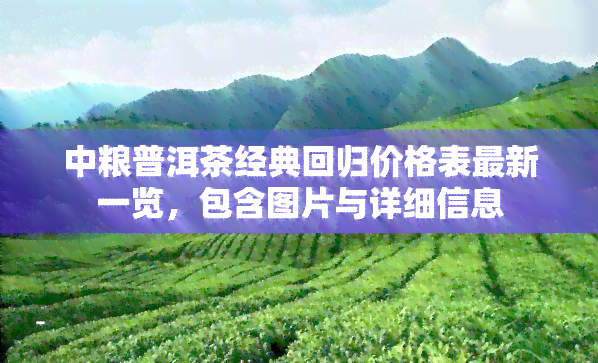 中粮普洱茶经典回归价格表最新一览，包含图片与详细信息