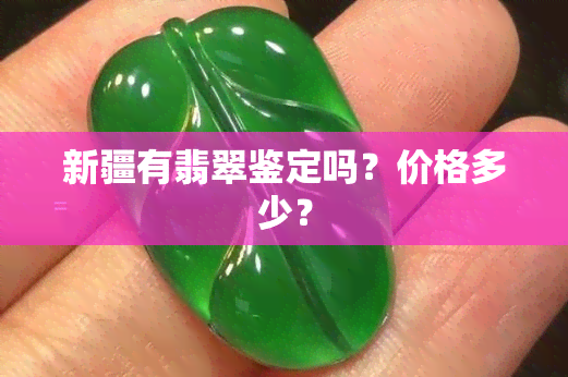 新疆有翡翠鉴定吗？价格多少？