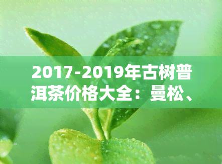 2017-2019年古树普洱茶价格大全：曼松、悠乐等品种一斤多少钱？