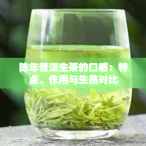 陈年普洱生茶的口感：特点、作用与生熟对比