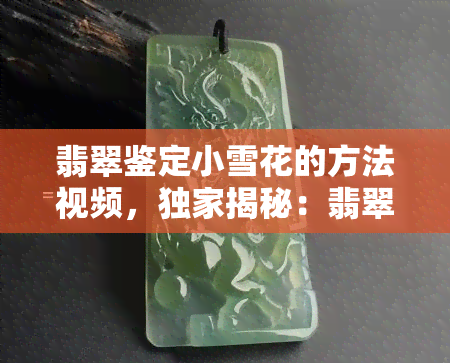 翡翠鉴定小雪花的方法视频，独家揭秘：翡翠鉴定小雪花的技巧与方法，视频教学全解析！