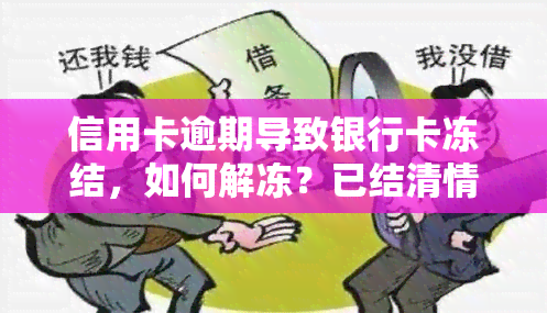 信用卡逾期导致银行卡冻结，如何解冻？已结清情况下，冻结时间及解封条件解析