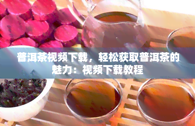 普洱茶视频下载，轻松获取普洱茶的魅力：视频下载教程