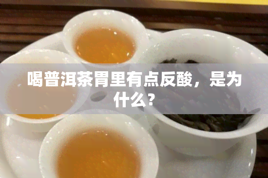 喝普洱茶胃里有点反酸，是为什么？