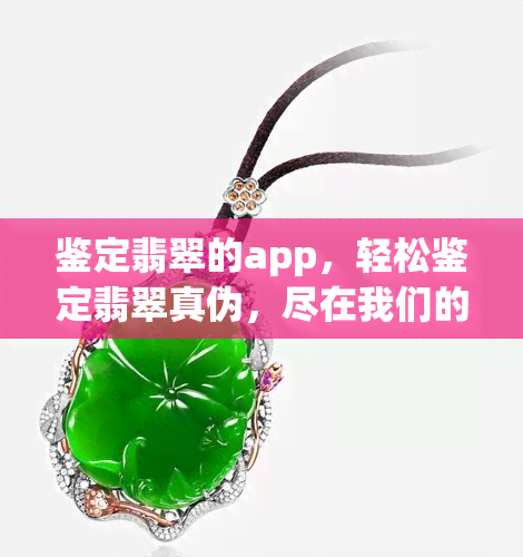 鉴定翡翠的app，轻松鉴定翡翠真伪，尽在我们的专业App中！