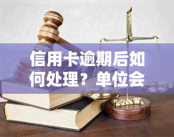 信用卡逾期后如何处理？单位会如何反应？有解决逾期的公司吗？会对工作有影响吗？如果被追到单位该怎么做？还有一次逾期会影响在银行上班吗？