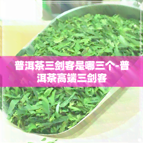 普洱茶三剑客是哪三个-普洱茶高端三剑客