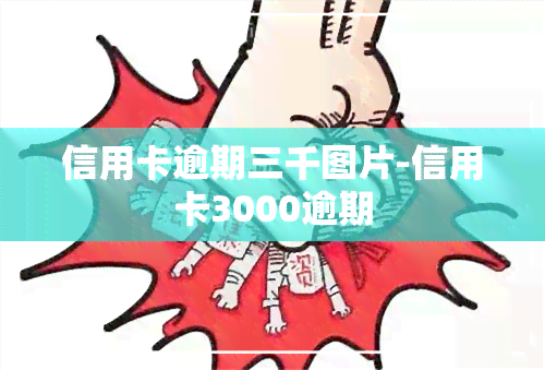 信用卡逾期三千图片-信用卡3000逾期