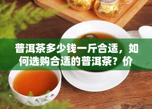 普洱茶多少钱一斤合适，如何选购合适的普洱茶？价格多少一斤才合理？