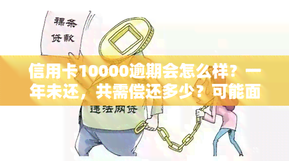 信用卡10000逾期会怎么样？一年未还，共需偿还多少？可能面临诉讼风险！