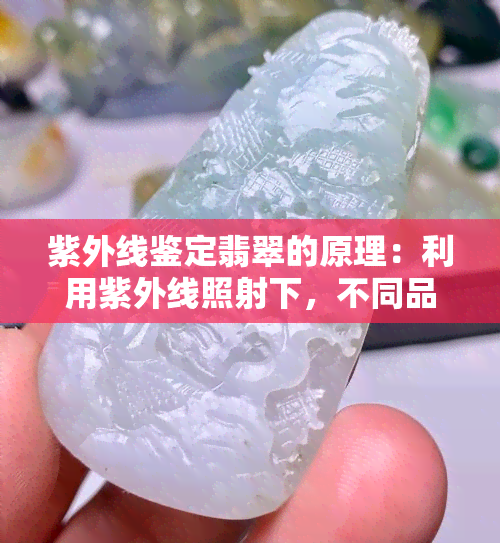 紫外线鉴定翡翠的原理：利用紫外线照射下，不同品质的翡翠呈现不同的颜色反应。