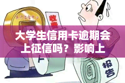 大学生信用卡逾期会上吗？影响上学及解决办法