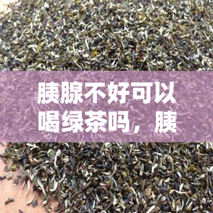 胰腺不好可以喝绿茶吗，胰腺健问题：是否适合饮用绿茶？