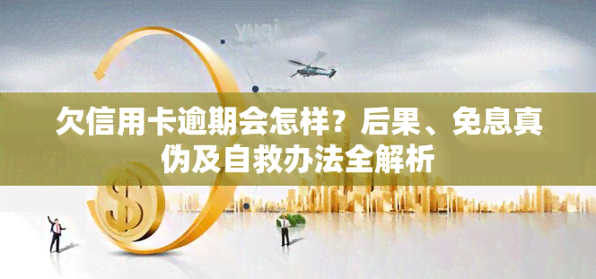 欠信用卡逾期会怎样？后果、免息真伪及自救办法全解析