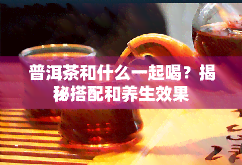 普洱茶和什么一起喝？揭秘搭配和养生效果