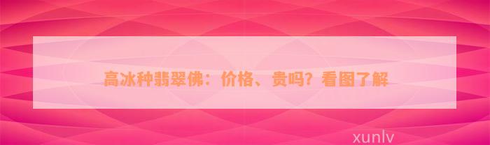 高冰种翡翠佛：价格、贵吗？看图了解