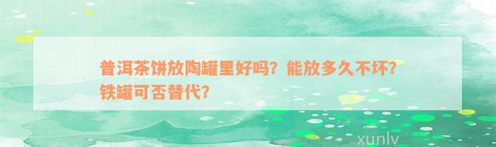 普洱茶饼放陶罐里好吗？能放多久不坏？铁罐可否替代？