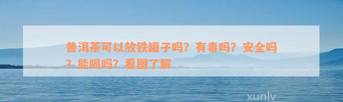 普洱茶可以放铁罐子吗？有毒吗？安全吗？能喝吗？看图了解