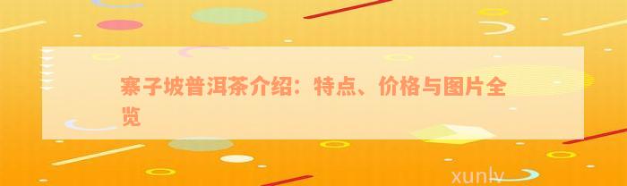 寨子坡普洱茶介绍：特点、价格与图片全览