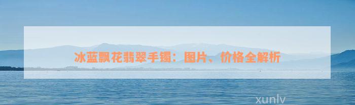 冰蓝飘花翡翠手镯：图片、价格全解析