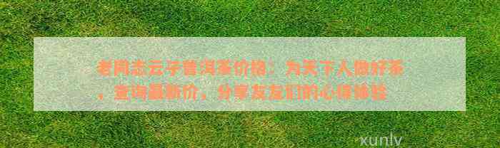 老同志云子普洱茶价格：为天下人做好茶，查询最新价，分享友友们的心得体验